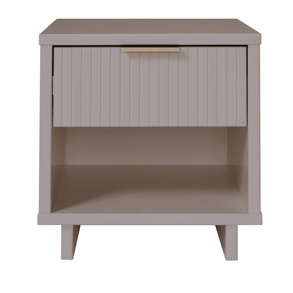 Manhattan Comfort Granville Nightstand 1.0 in Light Grey NS-5006 - main